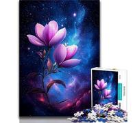 Puzzles Fleur de Pêcher 1000 Pièces pour Adultes, Difficile à Compléter, mais Amusant et Humoristique, Décoration d'Intérieur Unique et Cadeaux 38x26cm