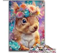 Puzzles Fleurs Écureuil 2000 pièces pour Adultes, Cadeaux, Jeu intellectuel, Collection d'artistes, Beaux-Arts 70x100cm