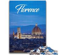Puzzles Florence pour Adultes 1000 pièces, Jeux éducatifs Anti-Stress, Cadeaux du Père Noël Secret pour Les Enfants de 14 Ans et Plus (1000 pièces, 50x75cm)