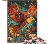 Puzzles Flower Eagle 2000 pièces pour Adolescents, Jeu Stimulant et éducatif en Famille pour Anniversaire et Noël (70x100cm)