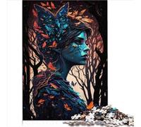 Puzzles for Adults 1000 Puzzles Female Warrior Collection Jigsaw Wood Puzzle for Adults Kids Age 14+ Birthday Gift for Adults Boys Girls 1000pcs（50x75cm）