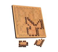 Puzzles for Adults - Jigsaw Puzzle | Wooden Geometry Jigsaw Toy for Women Boys Girls Youth | Portable Jigsaws Game,Art Challenge Wood Puzzles F0r Teens Husband Son Daughter Family Friends Coworkers
