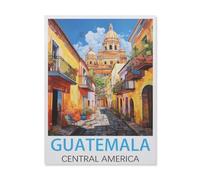 Puzzles for Adults Jigsaw Puzzles 1000 Pieces for Adults Kids，Guatemala Central America，Artwork Intellective Educational Toys Gifts（38x52cm）-FN7