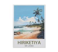 Puzzles for Adults Jigsaw Puzzles 1000 Pieces for Adults Kids，Hiriketiya Sri Lanka ， Lake，Artwork Intellective Educational Toys Gifts（26x38cm）-DV86