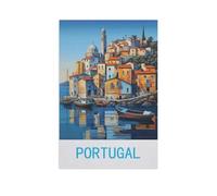Puzzles for Adults Jigsaw Puzzles 1000 Pieces for Adults Kids，Portugal，Paper Puzzle Jigsaw Puzzle Artwork Intellective Educational Toys Gifts（50x70cm）-FN84