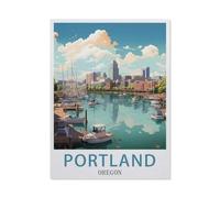 Puzzles for Adults Jigsaw Puzzles 1500 Pieces for Adults Kids，Portland Oregon，Artwork Intellective Educational Toys Gifts（57x87cm）-EV26