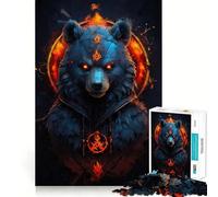 Puzzles Force et Protection pour Adolescents, 1000 pièces, stimule la mémoire, Plaisir Lent, Bords Nets, Cadeau de Noël 50x75cm