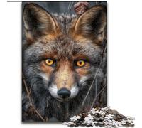Puzzles Forest Fox 1000 pièces pour Adultes, à partir de 14 Ans, décoration Murale, Cadeaux d'anniversaire et Cadeaux Uniques (26x38cm)