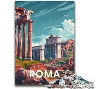 Puzzles Forum Romain de Rome 1000 pièces pour Adolescents, idéal pour Les soirées Jeux, Jouet coloré pour la Maison, 1000 pièces (26x38cm)