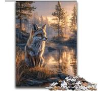 Puzzles Fox 2000 pièces pour Adultes, Cadeaux, Jouets éducatifs et éducatifs, Jeux familiaux avec Affiche et fiche de Questions-réponses (70x100cm)