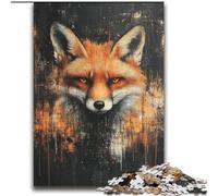 Puzzles Fox Art pour Adolescents, 2000 pièces, Puzzle Artistique intéressant pour la réduction du Stress avec Le Père Noël (14 Ans) (70x100cm)