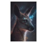 Puzzles Galactic Fox Portrait Puzzles pour Adultes - Jeu Manuel - Défi Difficile - Idéal comme Cadeau pour Toute La Famille 1000pcs(75x50cm)