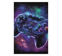 Puzzles Galactic Gaming Controller Puzzles pour Adultes - Jeu Manuel - Défi Difficile - Idéal comme Cadeau pour Toute La Famille 1000pcs(75x50cm)