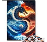 Puzzles Galaxy Art Dragon pour Adultes 1000 pièces, Jeux Amusants, Chaque pièce est Unique - Jeu Familial Stimulant (26x38cm)