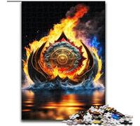 Puzzles Galaxy Art Lotus pour Adultes 1000 pièces, Jeu Stimulant et Familial avec Affiche et fiche de Questions-réponses (26x38cm)