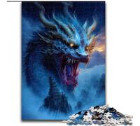 Puzzles Galaxy Art Wolf pour Adultes 1000 pièces, Jeu Familial Anti-Stress, défi Difficile, Cadeaux pour Amis et Famille (50x75cm)