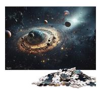 Puzzles Galaxy Beyond The Horizon 1000 pièces en Bois pour Adultes et Adolescents, Jouets Anti-Stress 1000 pièces (75 x 50 cm)
