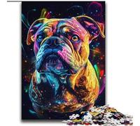 Puzzles Galaxy Bulldog pour Adultes et Adolescents, Jouets addictifs pour stimuler l'intelligence cérébrale, Cadeaux d'anniversaire pour Les 14 Ans et Plus (70x100cm)