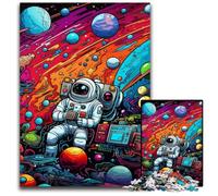Puzzles Galaxy Planet 1000 pièces pour Adultes, Puzzles en Bois, idéal pour Les Adolescents et Les collectionneurs, Cadeau de Voyage, activité familiale 50x75cm / 19,68x29,52 Pouces