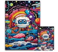 Puzzles Galaxy Planet 1000 pièces pour Adultes, Puzzles en Carton, idéal pour Les Adolescents et Les collectionneurs, Cadeau de Voyage, activité familiale 26x38cm / 10,23x14,96 Pouces