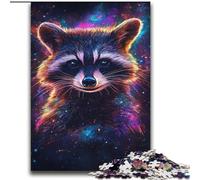 Puzzles Galaxy Raccoon pour Adultes 2000 pièces : Jeux Amusants, Chaque pièce est Unique - Jeu Familial Stimulant (70x100cm)