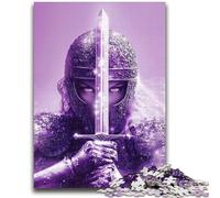 Puzzles Galaxy Space Warrior pour Adultes, 1 000 pièces, Jeu Familial Anti-Stress, défi Difficile, Cadeaux du Père Noël Secret (50x75cm)