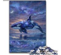 Puzzles Galaxy Whale 1000 pièces pour Adolescents, à partir de 14 Ans, décoration Murale, Cadeaux d'anniversaire et Cadeaux Uniques (26x38cm)