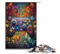 Puzzles Gamepad Plants 1000 pièces Cadeaux pour Adultes liste de souhaits de Noël avec Père Noël pour Adolescents de 14 Ans et Plus 1000 pièces (38 x 26 cm)