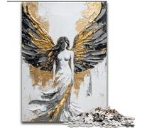 Puzzles Golden Angel pour Adultes et Adolescents, 1000 pièces, Jouets éducatifs, Anti-Stress, Cadeaux d'anniversaire Uniques (26x38cm)