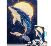 Puzzles Golden Whale 1000 pièces pour Adolescents, Vacances à la Maison, tuez Le Temps, Chaque pièce est Unique - Jeu Familial Stimulant et Amusant 38x26cm