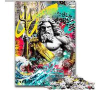 Puzzles Graffiti de Film 1000 Pièces pour Adultes et Ados, Séjourner pour Tuer Le Temps et Améliorer l'amour Entre Couples (50x75cm)