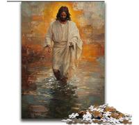 Puzzles Graffiti Jésus pour Adultes 2000 pièces, stimulent Le Cerveau, stimulent la Patience, Jouets addictifs, décoration Parfaite (70x100cm)