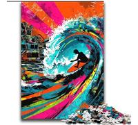 Puzzles Graffiti Surf pour Adultes 2000, activités familiales Amusantes à la Maison, Cadeaux d'anniversaire, Cadeaux de Voyage (70x100cm)