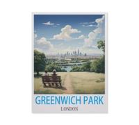 Puzzles，Greenwich Park London Angleterre，Adultes Puzzle en Papier, Décoration De La Maison Moderne pour Le Salon-1000 Pièces（50x70cm）-HC90