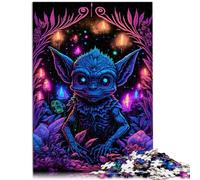 Puzzles Gremlin of The Woods Puzzle 1000 pièces pour Adultes Puzzle en Bois éducatif Jeu pour Anniversaire, Noël (50 x 75 cm)