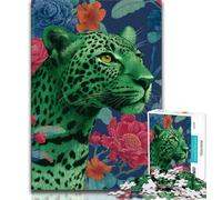 Puzzles guépards fantastiques pour Adultes et Adolescents, Aidez Le Cerveau à exercer des Jouets addictifs pour cultiver la Patience Une œuvre d'art (50x75cm)