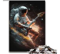 Puzzles Guitare Astronaute 2000 pièces pour Adultes, Cadeau d'anniversaire pour Tuer Le Temps, décoration Murale pour 14 Ans et Plus (70x100cm)