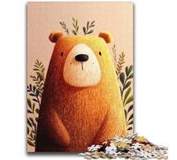 Puzzles Happy Bear pour Adultes et Adolescents, 1 000 pièces, stimulent Le Cerveau, stimulent la Patience et stimulent l'imagination Une œuvre d'art (38x52cm)