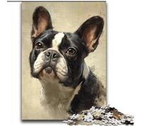 Puzzles Happy Bulldog pour Adultes et Adolescents, Jouets de Divertissement Familial, idéal comme Cadeau pour Toute la Famille (70x100cm)