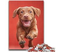 Puzzles Happy Labrador pour Adultes et Adolescents, 2 000 pièces, pour stimuler Le Cerveau, Jouets addictifs pour cultiver la Patience, Une œuvre d'art (70x100cm)