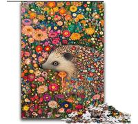 Puzzles Hérisson Art pour Adultes et Adolescents, Puzzles, Jouets de Jeu stimulants, Décoration Murale, Cadeaux d'anniversaire et de Noël Uniques (70x100cm)