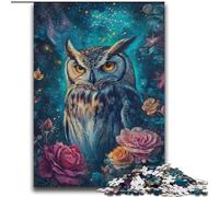Puzzles Hibou Rose pour Adolescents 2000, Jouets éducatifs et éducatifs pour la Famille, adaptés à la décoration de Bureau (70x100cm)