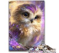 Puzzles Hiboux Fantastiques 2000 Pièces pour Adultes et Adolescents, Aidez Le Cerveau à Exercer des Jouets Addictifs pour Cultiver la Patience et l'Interaction Parent-Enfant (70X100cm)