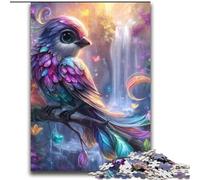 Puzzles Hiboux Fantastiques pour Adolescents 2000 Pièces, Jouets Éducatifs et Jeux Familiaux avec Affiche et Fiche de Questions Assorties (70x100cm)