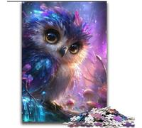 Puzzles Hiboux Fantastiques pour Ados, 2000 pièces, Jeux Éducatifs, Jouets DIY avec Affiche et Fiche de Questions Assorties (14 Ans et Plus) (70x100cm)