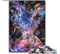 Puzzles Hiboux Fantastiques pour Adultes 2000, Staycation Kill Time Chaque pièce est Unique - Jeu Familial Stimulant et Amusant (70x100cm)