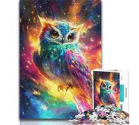 Puzzles Hiboux Fantastiques pour Adultes et Adolescents, Jeu Éducatif Difficile à Compléter, Amusant et Humoristique pour Anniversaire (75x50cm)