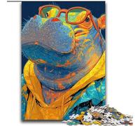 Puzzles Hippo pour Adultes 2000, Staycation Kill Time, Chaque pièce est Unique - Jeu Familial Stimulant et Amusant (70x100cm)