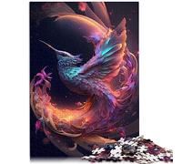 Puzzles Humming Bird of Time Puzzles de 1000 pièces pour Adultes et Enfants Planche 100% recyclée de qualité supérieure Une œuvre d'art 10,27 x 14,96 Pouces