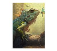 Puzzles Iguana in The Sunlight Puzzles pour Adultes, Jouets Anti-Stress, Modèles À Assembler, Parfaits comme Cadeaux pour Toute La Famille 38x26cm/1000pcs